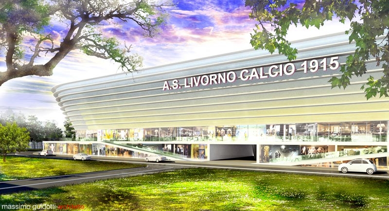 Progettazione impianti sportivi - Stadio Livorno